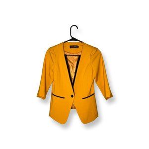 Yellow Vintage Style Blazer